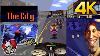 Road Rash level 5, Fastest Bike, The City in 4k and lols