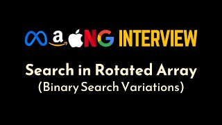 Search In Rotated Sorted Array | Optimal Solution Explained and Implemented | Geekific