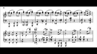 Ferruccio Busoni  - Tanz-Walzer op.53 , BV 288 (arr. piano by Michael von Zadora) (1920) [Score]