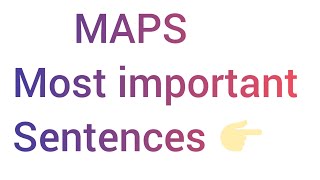 Most important sentences for task-1MAPS #writing #shortvideo #task1 #viral #ielts #trending ##7band