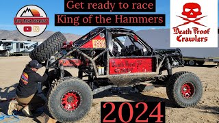 Getting ready to race King of the Hammers