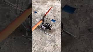 Nitro Engine RC helicopter