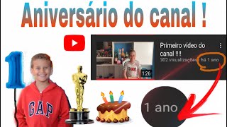 Aniversário do canal (Davi William Awards )🎂🌟