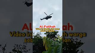 Deti Detik Sebelum Kejadian Helikopter Jatuh