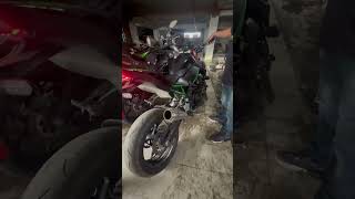 2023 Z900 Full power exhaust sound🔥#youtubeshorts#shorts#viral#trending#elvishyadav#shortscraft#fun