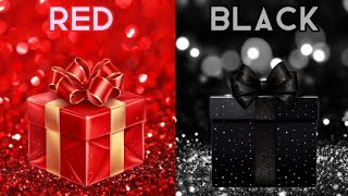 Choose Your Gift🎁✅😍 2 Gift Box Quiz Challenge🤩 RedvsBlack #2giftbox #RedvsBlack #RedvsBlack