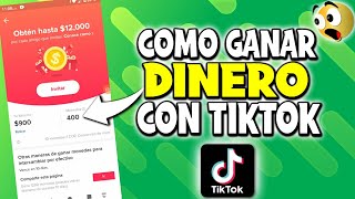 ✔COMO GANAR DINERO EN TIKTOK VIENDO VIDEOS - COMO GANAR DINERO CON TIKTOK🔥