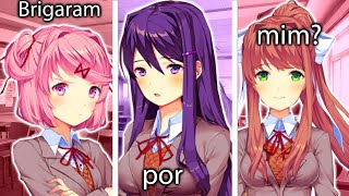 ELAS "BRIGARAM" POR MIM? - Doki Doki literature club #4