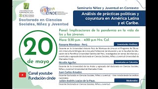 seminario de contexto del Doctorado en Ciencias Sociales, Niñez y Juventud