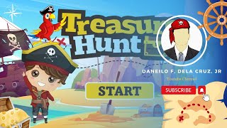 TREASURE HUNTER   PPT GAME TEMPLATE