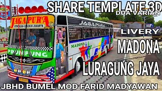 Share template 3D livery Jbhd bumel farid Madyawan