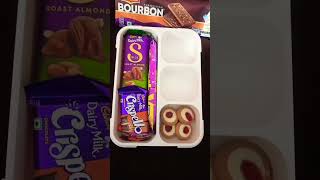 Filling Platter with Chocolates #youtubeshorts  #shortsviral  #satisfying #trendingnow