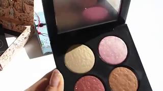 Pat McGrath Labs Blitz Astral Quad in Ritualistic Rose swatches