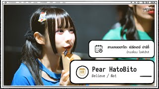 241019 Pear HatoBito - Believe/Not - สามเกลอฮาโตะ เบิร์ดเดย์ ปาร์ตี้ บ้านเพื่อน ไลฟ์เฮ้าส์ 4k Fancam