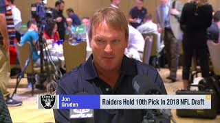 Jon Gruden: "I don't like these new rules, let officials call the game" | Mar 27, 2018