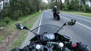 Chill Cruise Through Melbourne's Hills  // Ninja 400 & GSR600