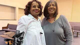 Twinkie Clark w Gospel Diaries | Clark Sisters Stories | Mattie Moss Clark | Brian Culbertson part 2