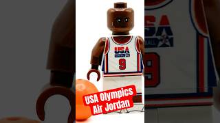 Custom LEGO USA Dream Team Olympics Air Jordan Minifig #lego #michaeljordan #airjordan #olympics