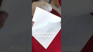 buku langka “how to draw comic”  the marvel way #marvel #howtodraw #planetcomic