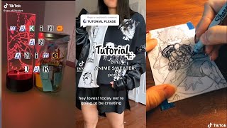 Anime DIY/Crafts🍥 //Tik Toks (part 1)