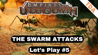 Fire ants swarm our leafcutters! | Empires of the Undergrowth