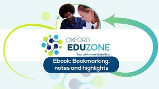 Oxford EduZone - eBook Bookmarking, Notes and Highlights Demo