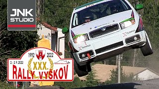 Best of 30. Rally Vyškov 2022 (crash & action)