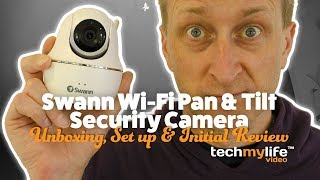 Protect yourself with the Swann Wi-Fi Pan & Tilt Security Camera