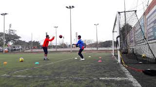 SESIÓN DE ENTRENAMIENTO DE PORTEROS / EJERCICIOS /ARQUEROS