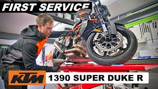 New 2024 KTM 1390 Super Duke R | First Service Walk Through