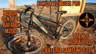 ESKUTE VOYAGER PRO bici electrica con MOTOR BAFANG M200 y FRENOS HIDRAULICOS / GINESSOT