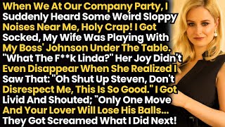 My Cheating Wife's Joy Didn't Even Disappear When She Realized I Saw Her Cheating With My Boss!