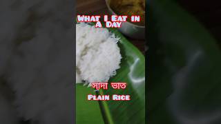 What I Eat In A Day | Bengali Home Cooked Meal #shortsfeed  #whatieatinaday #food  #bangla #reels