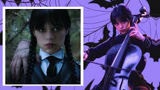 Wednesday addams powerful violin\Cello Badass Classical audio music\Jenna Ortega violon music #2