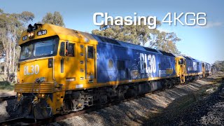 Chasing PN Grain Train 4KG6 on the NE Line