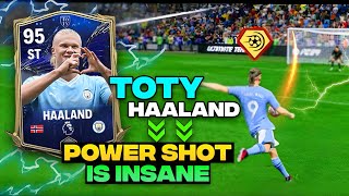 OMG!! TOTY 95 Halland POWER SHOT is INSANE 🚀🚀 - FC MOBILE