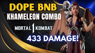 Nitara KHAMELEON 1 BAR Dope BnB Combos - Mortal Kombat 1