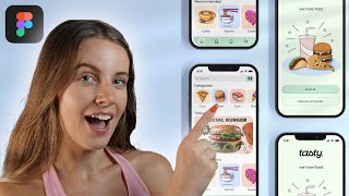 Designing a Food Delivery App in Figma (UI/UX Design)