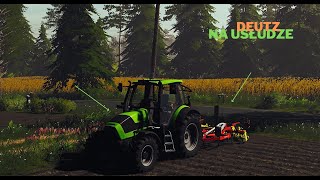 🚜🇵🇱Deutz Fahr W Polu🚜⭐Kolonia 1990⭐ (Uprawa po orce pod rzepak)🔥|FS19|🔥