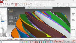 Geomagic Design X Helix 3D Unroll and Roll Curves