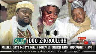 Duo Zikroullah Cheikh Baye Mbaye Nazir Niass et Cheikh Taha Abdoulaye Niass