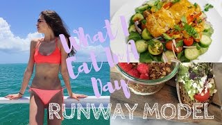 WHAT I EAT IN A DAY RUNWAY MODEL