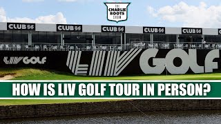 What is an LIV golf tour event really like?