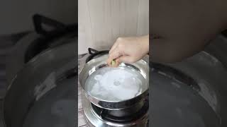 how to clean steel cookware #ytshorts #shorts #tips