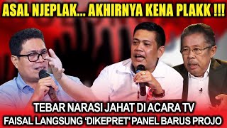 Asal Njeplak ‼️ Koar-Koar P4ncung Jokowi di acara TV, Faisal 'Dikepret Panel Barus Projo