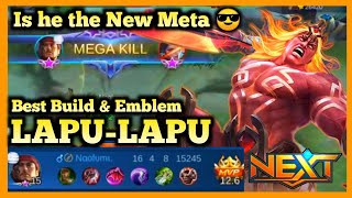 REVAMP LAPU-LAPU, LAPU LAPU BEST BUILD, MOBILE LEGENDS, LAPU-LAPU GAMEPLAY, 2020 MLBB, NEW META S-18