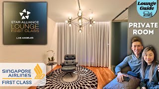 Star Alliance Lounge First Class at LAX | Private Room Access