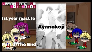 1st Year React to Ayanokoji | Eng/Rus | Part 3