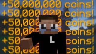 so i stole a kids money in hypixel skyblock and forced him to earn it back...