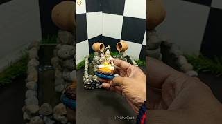 DIY Cutest Fountain || Tutorial 😊☺️ #short #shorts #viral #shiv